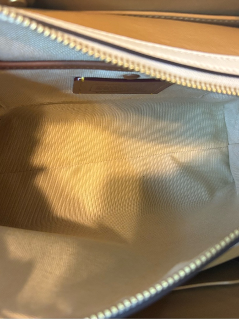 Coach 1941 Rogue 30 Chalk White Glovetanned Leather Satchel Bag - Picture 7 of 16